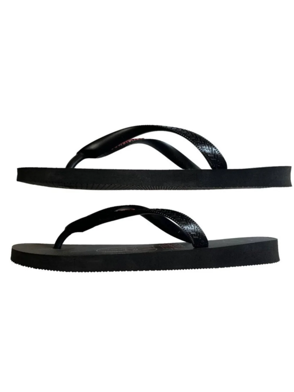 Havaianas Star Wars Flip Flops Black Red 11/12 Womens 9/10 Mens